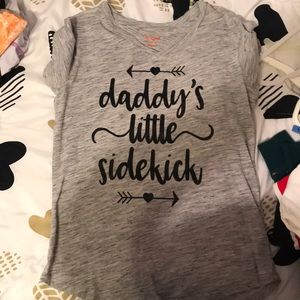 Girls size 14-16 daddy’s little sidekick